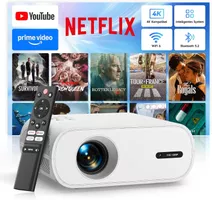 Beamer 4K Kompatibel mit Netflix & Offizielle Apps 20000