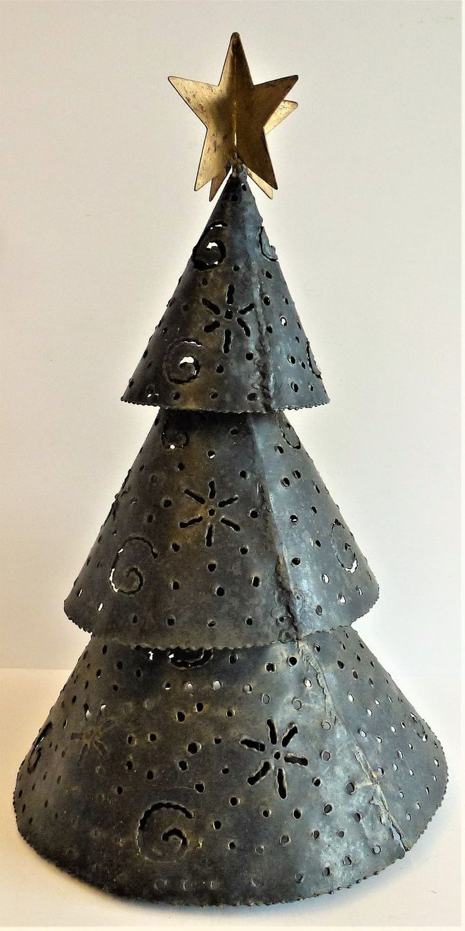 Tutte le decorazioni: Metall-Weihnachtsbaum – Usato da Murgenthal venduto da B.StM 4