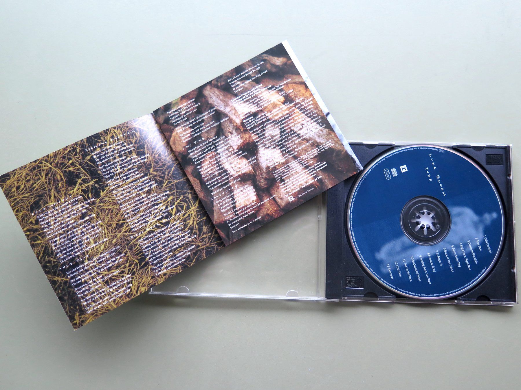 CDs: (p) CD LUKA BLOOM: Turf, 1994 – D'occasion à Bern par Balzamico 2