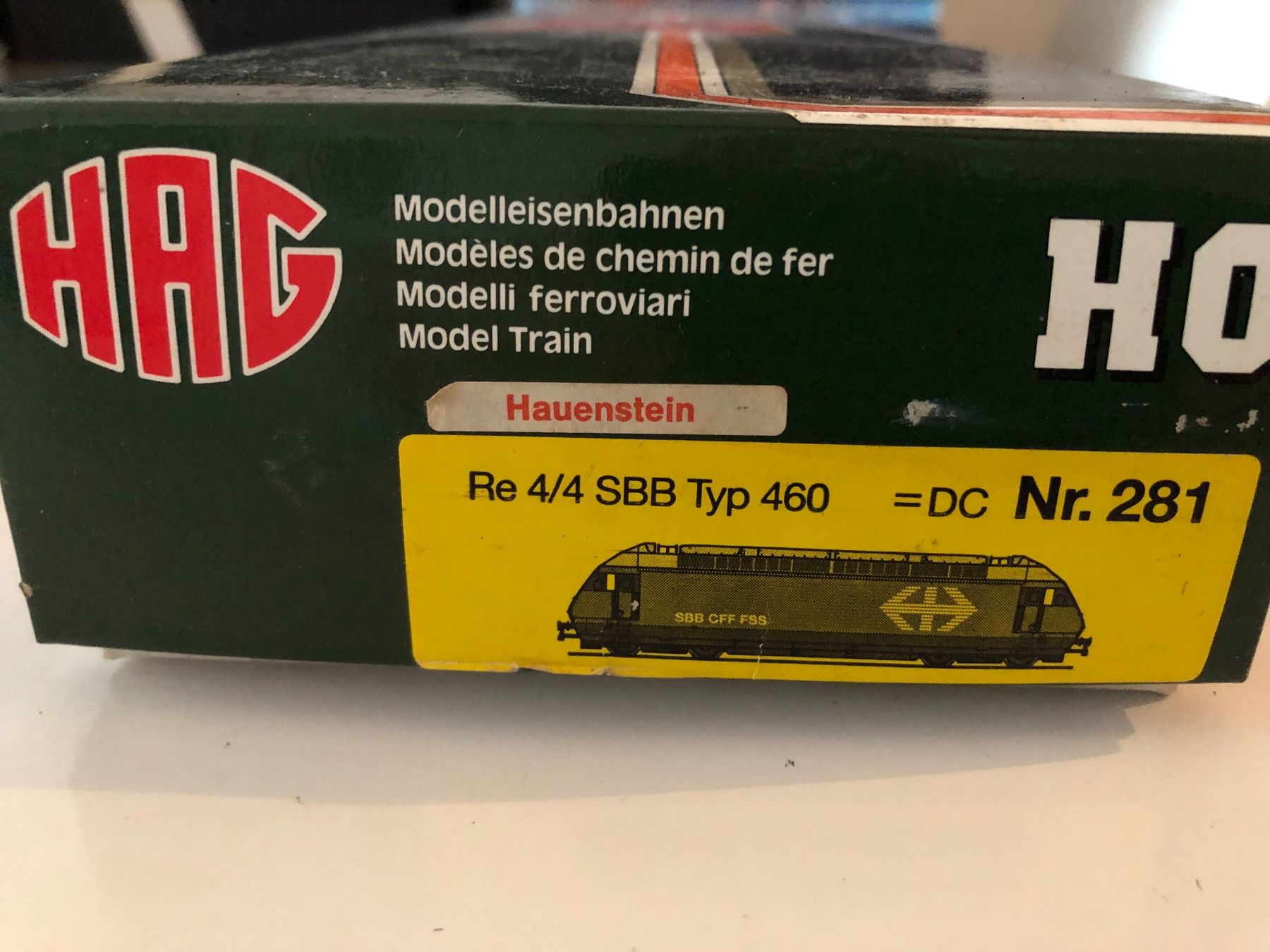 Hag Modellini di ferrovie: HAG 281 Hauenstein 460 SBB NEU – Nuovo (secondo la descrizione) da Ostermundigen venduto da Garmin03 2