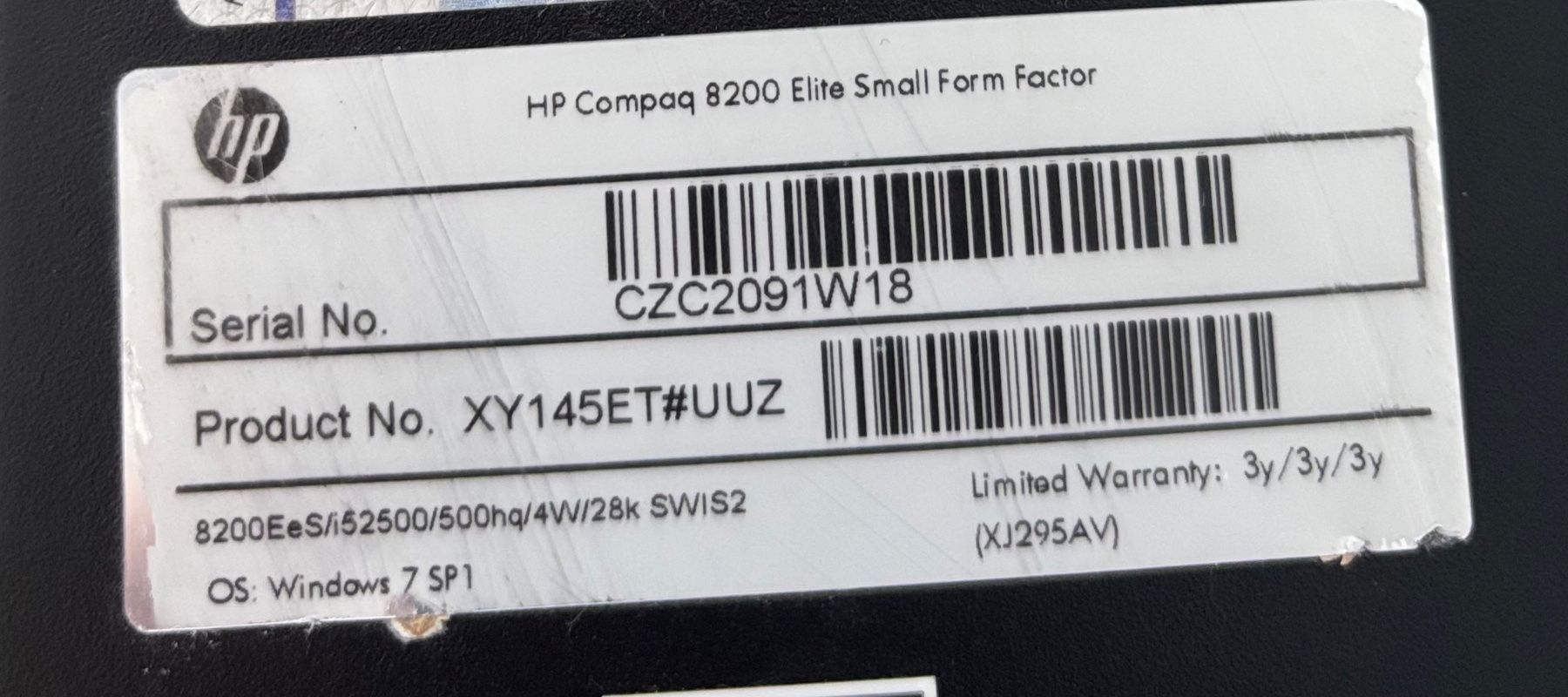 Hewlett Packard PC: HP 8200 elite avec Truenas – Usato da Marin-Epagnier venduto da 221966 3