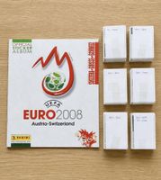 Album Panini EURO 2008 Album CH leer + Komplettset Sticker