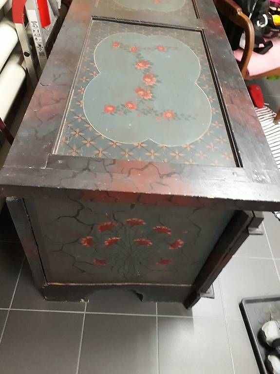 Cassapanche: Antike Truhe 1762 – Usato da Kesswil venduto da Branca-01 4