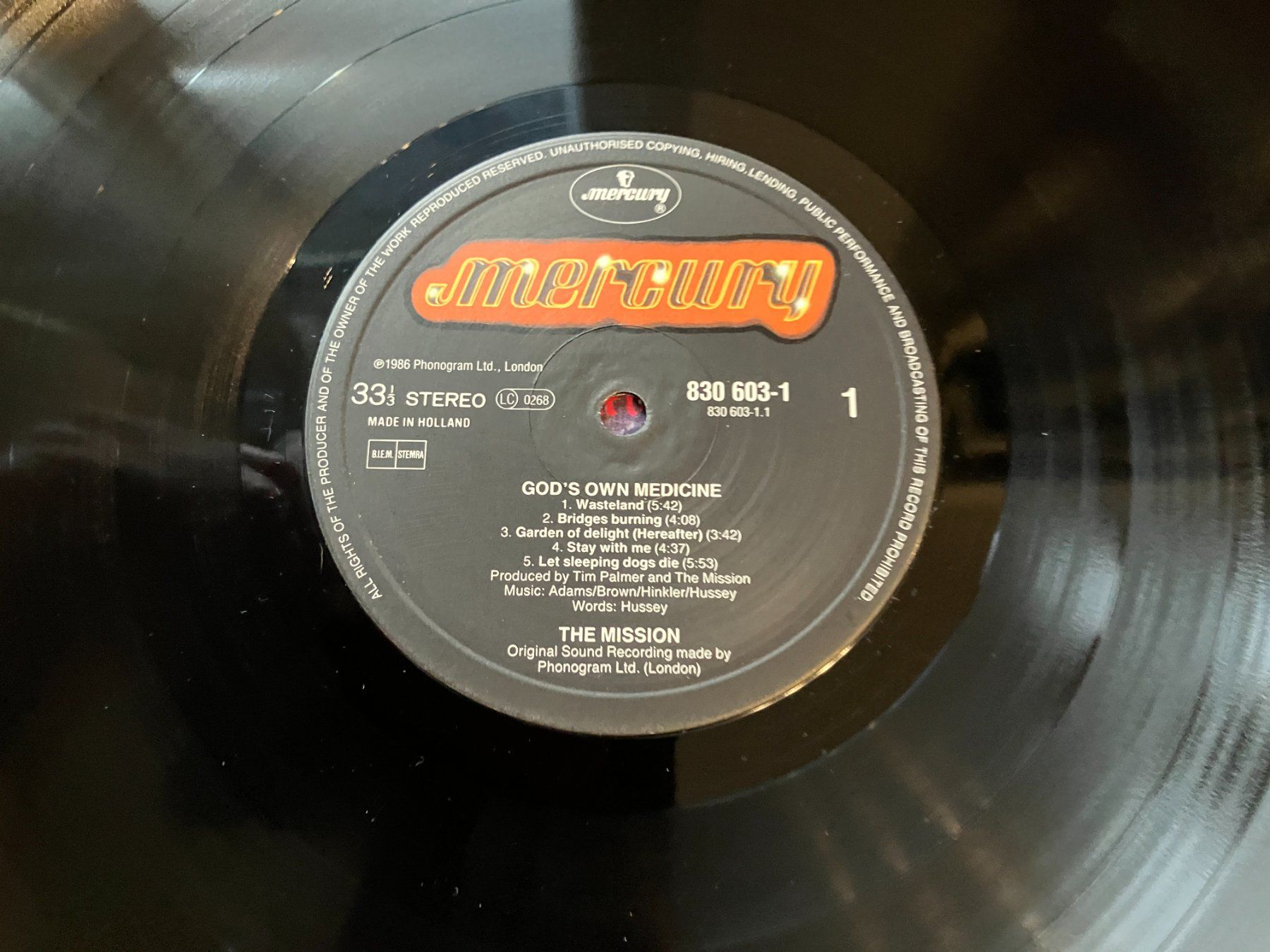 Dischi in vinile: The Mission – Usato da Aarwangen venduto da Jukebox3 6