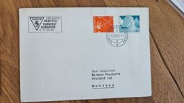 300 + 309 auf Brief Satus Burgdorf 1952 ab 1.--