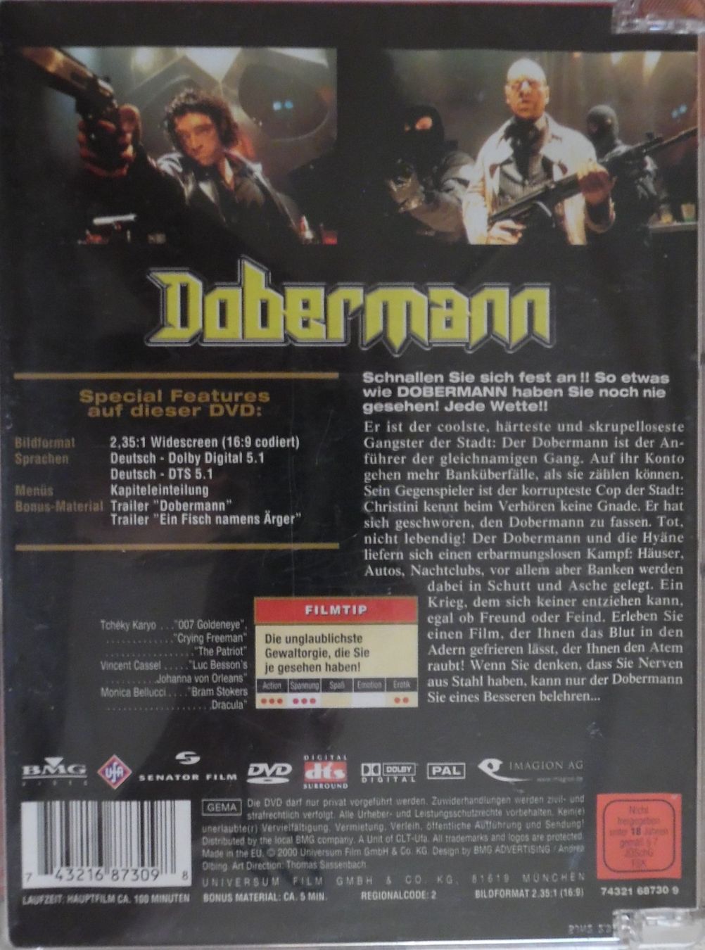 Alle DVDs: Dobermann – Gebraucht aus Bellinzona von Luna093 2