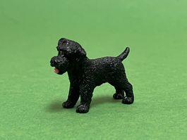 Schleich Zwergschnautzer schwarz Sonderbemalung Hund