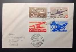 SCHWEIZ, BRIEF LAUSANNE - ZÜRICH 1944