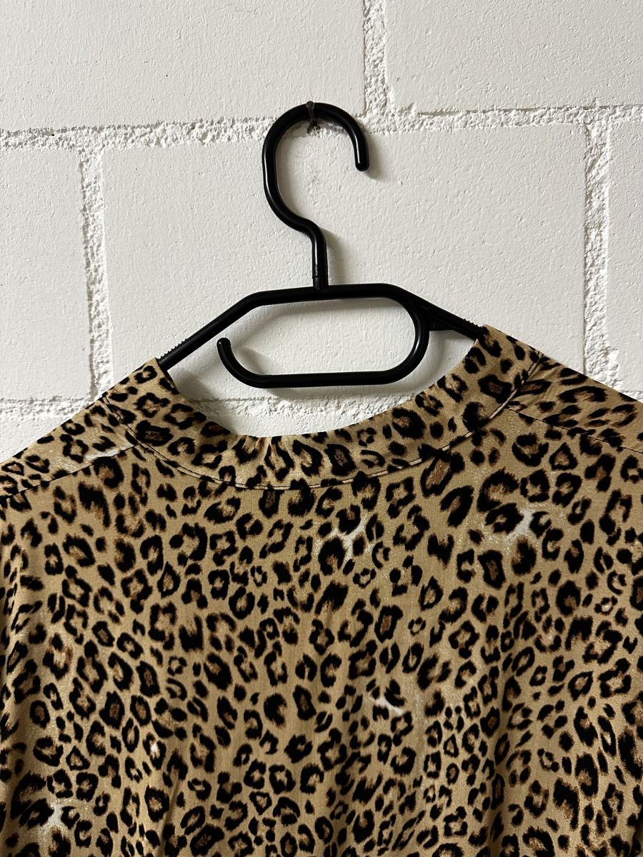 Zebra Vestiti: Leopardenmuster-Kleid von Zebra, Gr. M – Usato da Siebnen venduto da luana_cataleya 3