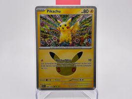 30 Jahre - Pikachu  (30C 40) - DE