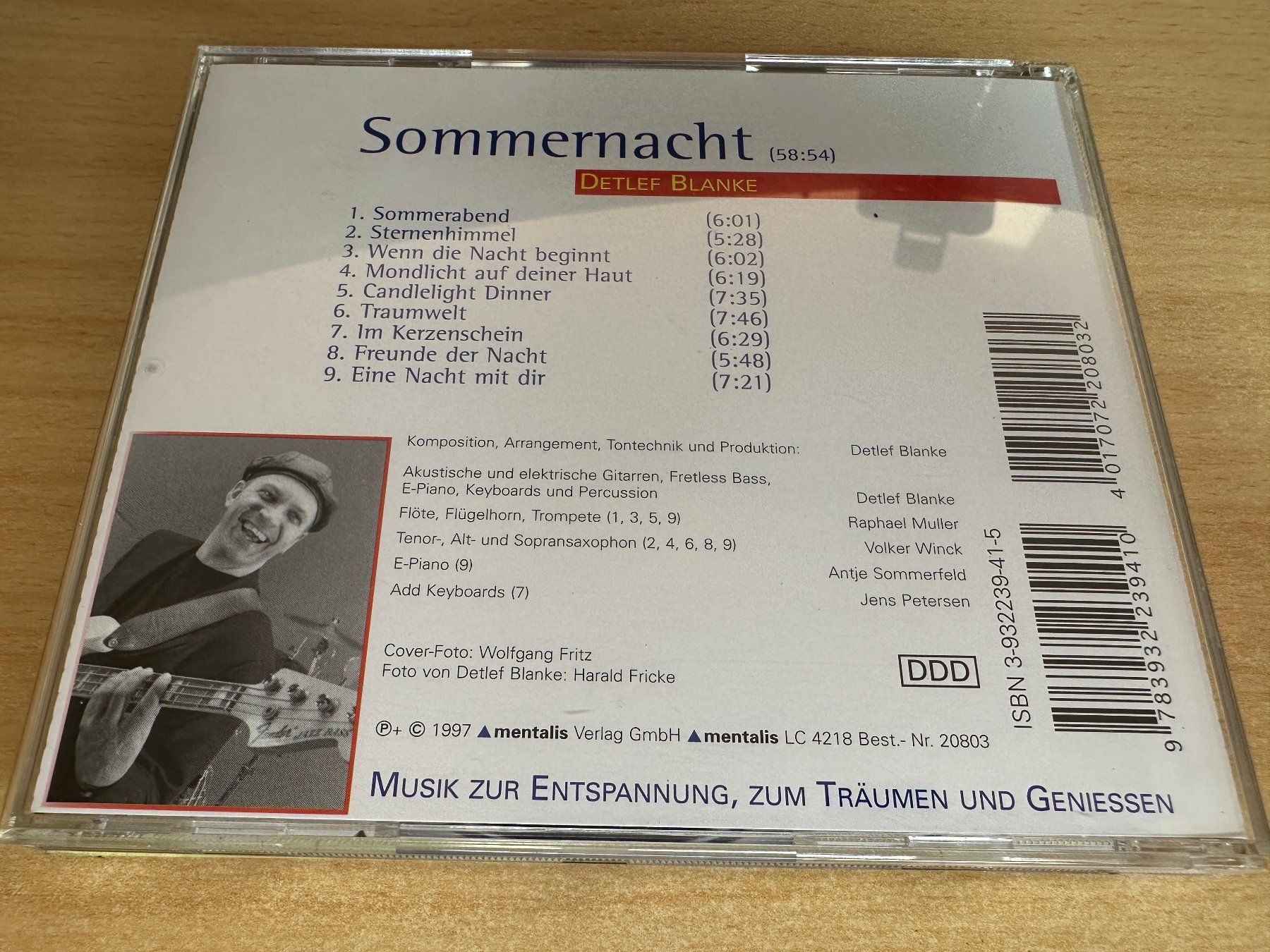 CD: G7 Detlef Blanke – Sommernacht – Usato da Rikon im Tösstal venduto da Alpenmutz 1