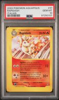 PSA 10 Rapidash Aquapolis #31/147 Pokémon Italian