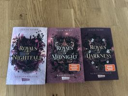 Julia Kuhn Royals Trilogie 3 Bücher guter Zustand