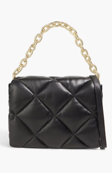 Stand Studio Borse da donna: STAND STUDIO Brynnie - gestepptes Leder - black - Top – Usato da Dübendorf venduto da san_tt6m 2