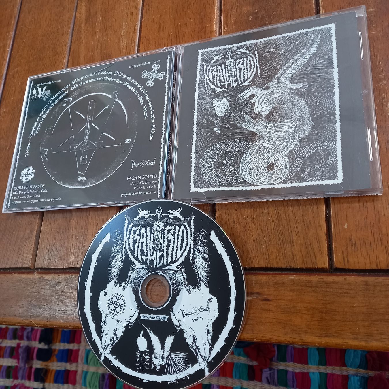 CDs: kratherion- necrouroboros  – Gebraucht aus St-Cergue von VeganWarrior