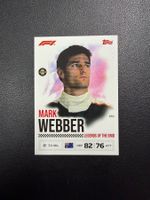 Topps Turbo Attax 2026 Mark Webber 150
