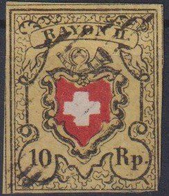 Tutti i francobolli: Rayon 16II E-RU, T31, Spuren der KE, Befund+++ – Usato da Samnaun-Compatsch venduto da Muckimu
