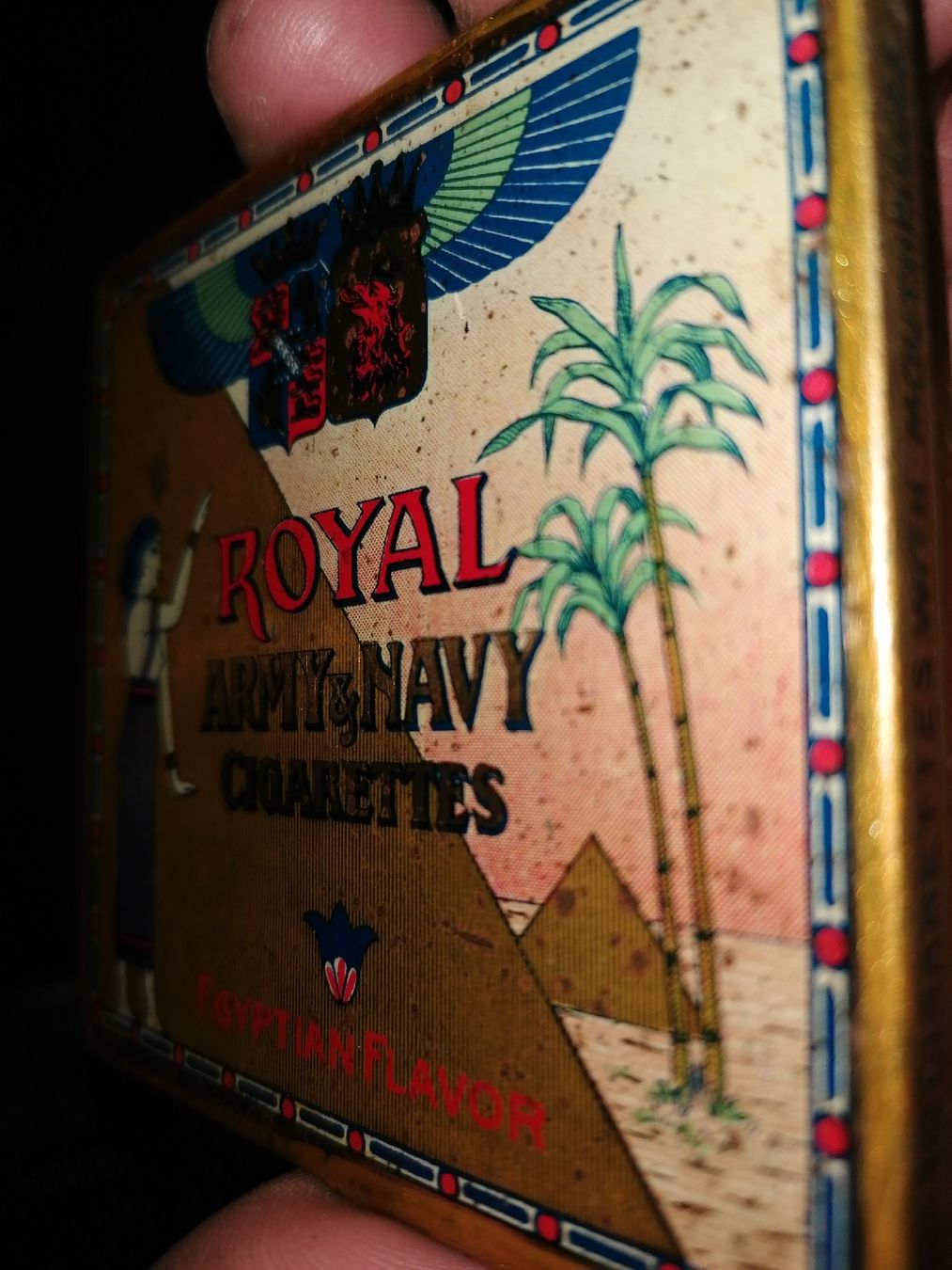 Tabak: Antike Blechdose Royal 10 er Zigarettendose  – Gebraucht aus Zürich von Tin4Life 2