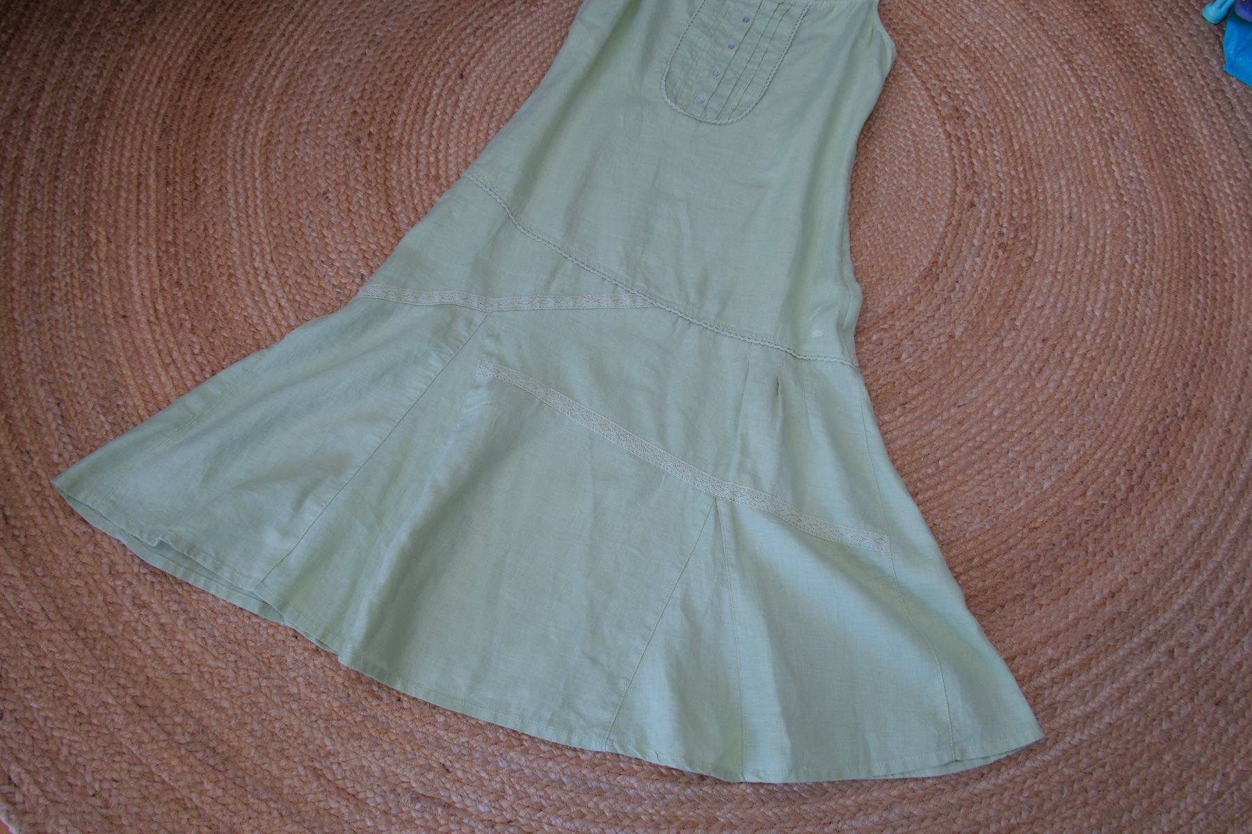 Vestiti: TBS - Robe en lin / Leinenkleid - 36 – Usato da Lausanne venduto da Etoile96 7