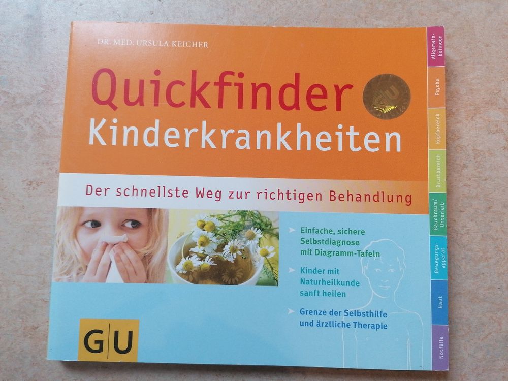 Quickfinder Kinderkrankheiten GU (Gebraucht) in Klingnau für CHF 2 ...