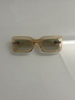 Sonnenbrille Mode 2024 Braun Rectangular - Top Zustand