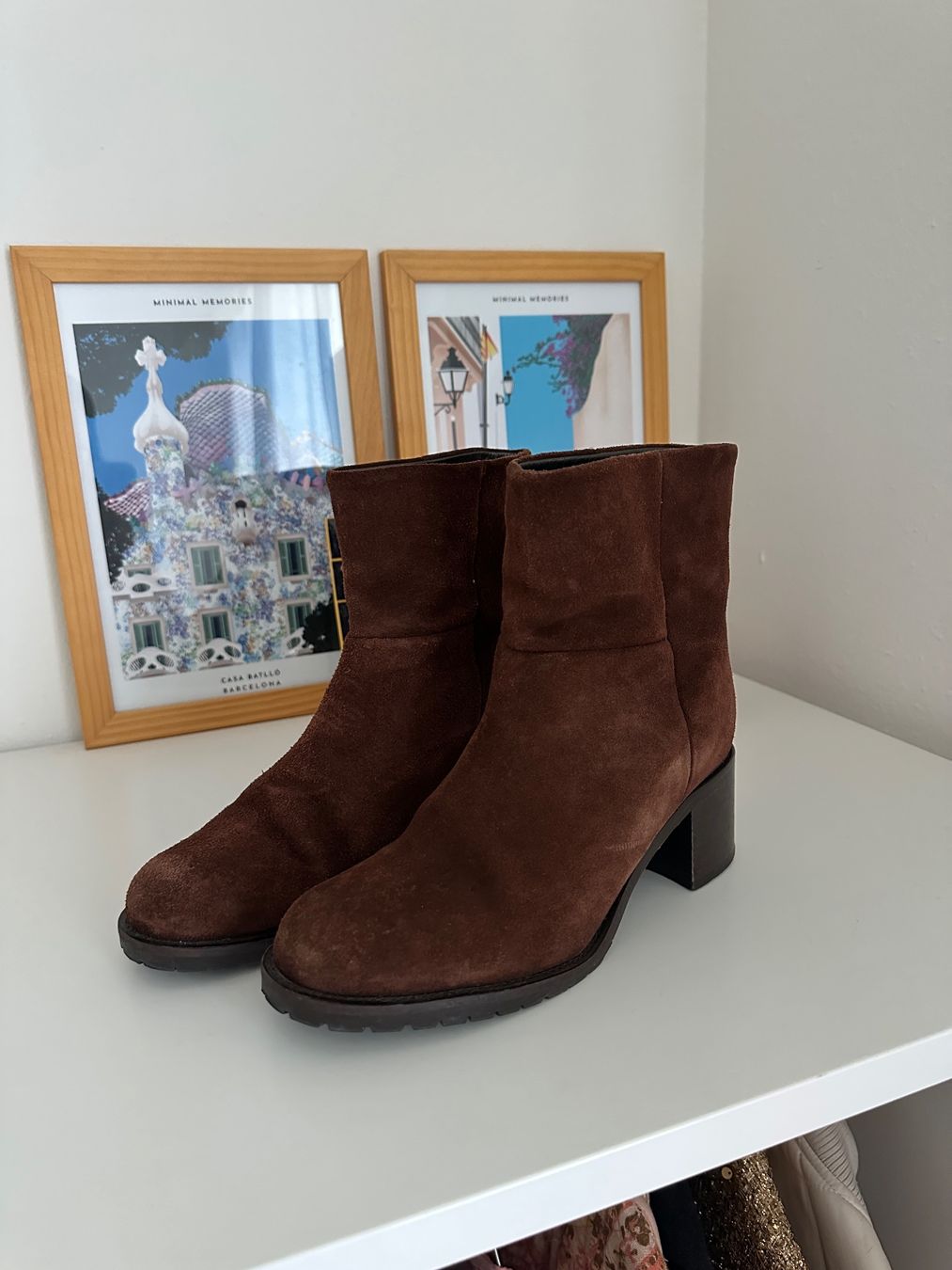 Navyboot Damenschuhe: Braune Navyboot Stiefeletten – Gebraucht aus Zürich von Nat_Mol