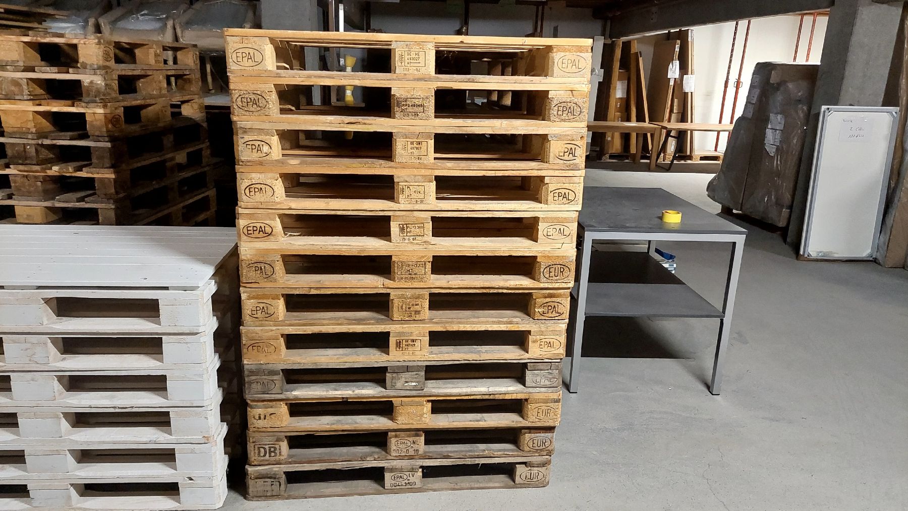 Paletten: 10× Europaletten – Gebraucht aus Andwil SG von adr_7gnk 1