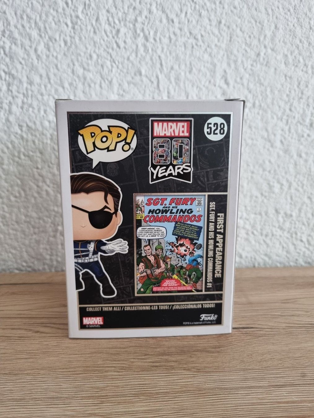 Funko Statuette: Funko Pop Marvel #528 - Nick Fury Limited – Nuovo e nell'imballaggio originale da Oberdorf NW venduto da CollectingWorld 2