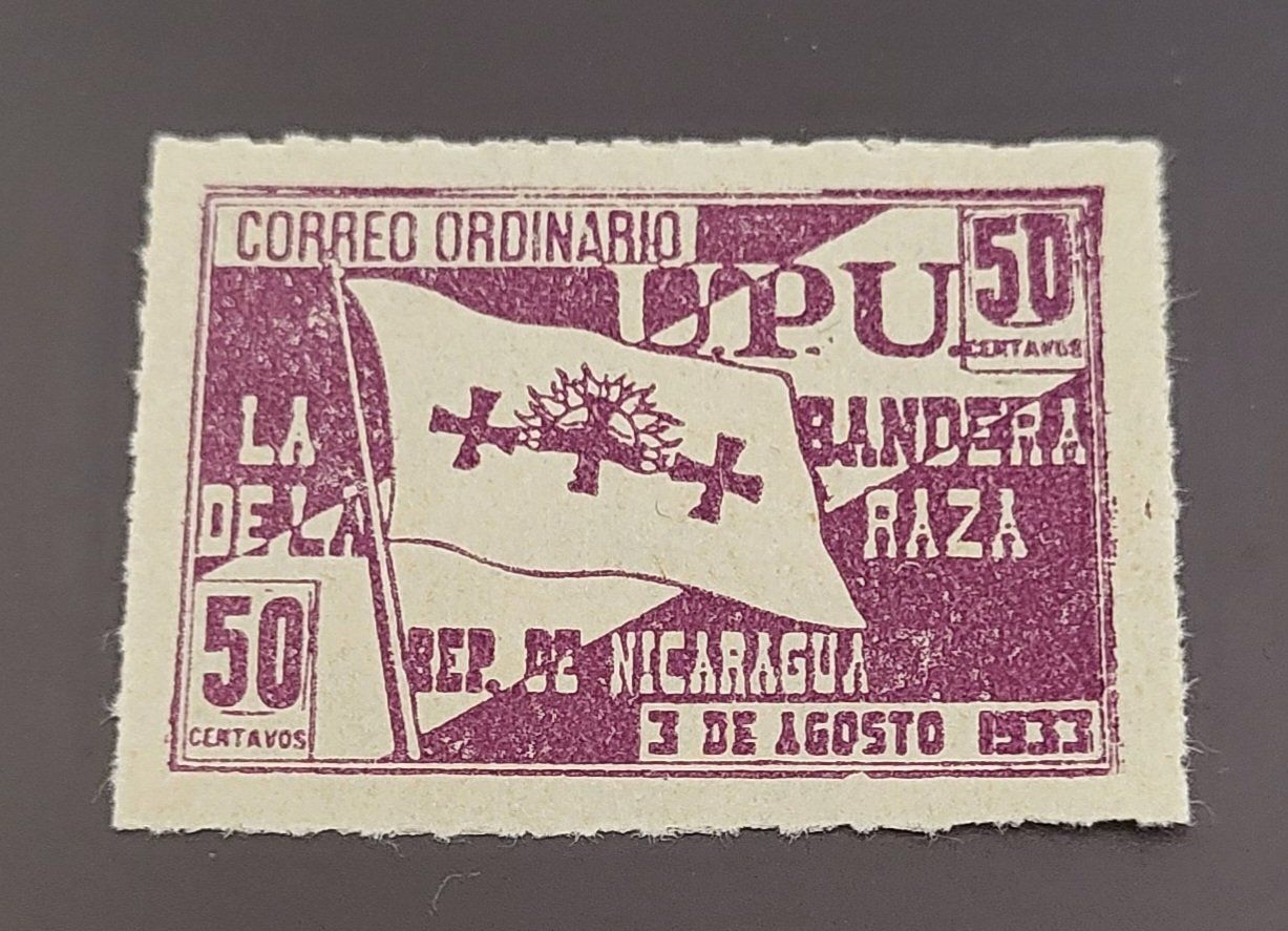 Tutti i francobolli: Nicaragua 1933 alte briefmarke – Usato da St Gallen venduto da Stampsalshobby
