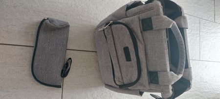 Wickelrucksack grau