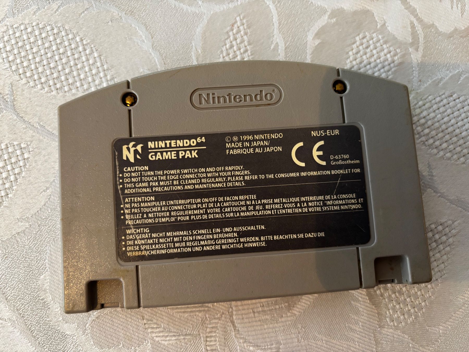 Spiele: Super Mario 64 – Gebraucht aus Frenkendorf von gelbeZinnie 1