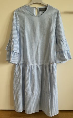 Robe WHITE LABEL, rayée bleu et blanc, taille 36/38