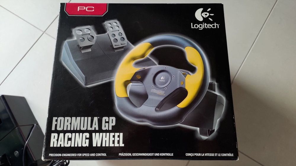 Logitech Wingman Formula Gp Racing Wheel