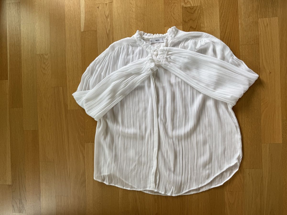 Mango Camicette: MANGO, Bluse, Weiss, Gr. L – Nuovo (secondo la descrizione) da Basel venduto da sel_g 4