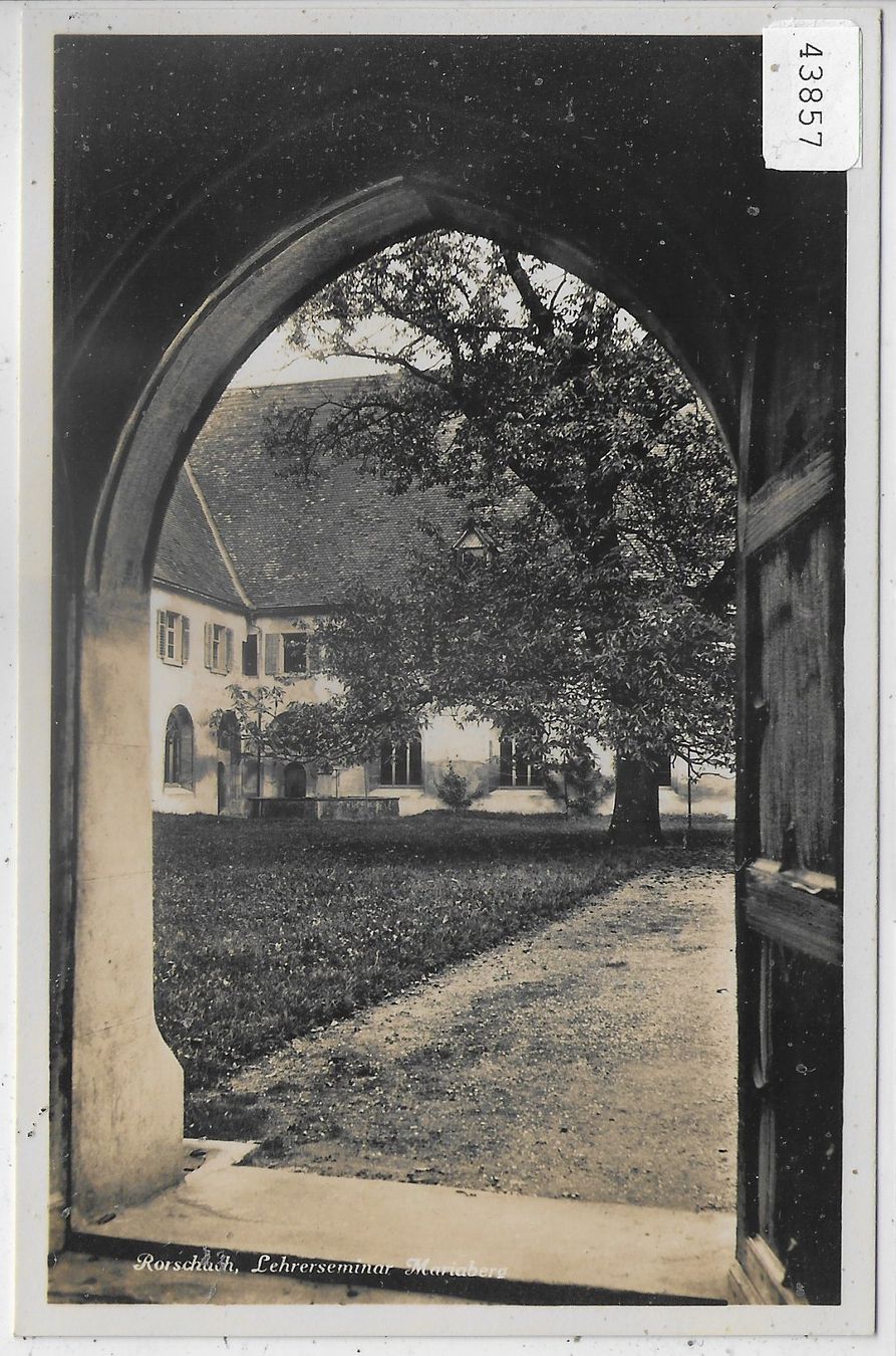 Cartes postales: Rorschach - Lehrerseminar Mariaberg – D'occasion à Ettingen par Kartenplanet