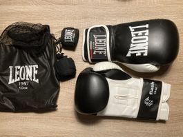 Boxing Leone Flash 10oz gloves boxe