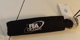 Neuer FEA EXPO Regenschirm schwarz (nov51)