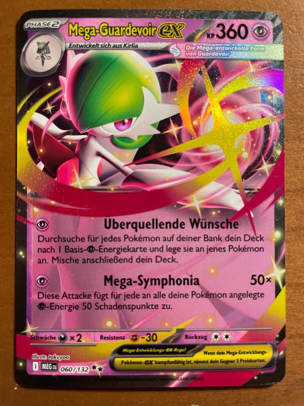 Pokémon Carte collezionabili: Pokemon Mega-Guardevoir ex (Versand gratis) – Nuovo (secondo la descrizione) da Chur venduto da Angerson