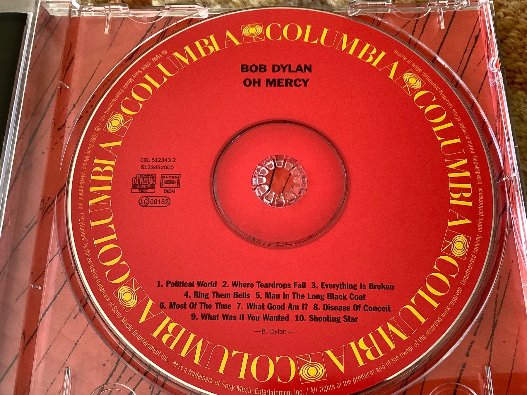 CDs: Bob Dylan * Oh Mercy – Gebraucht aus herzogenbuchsee von HIFIANER 2