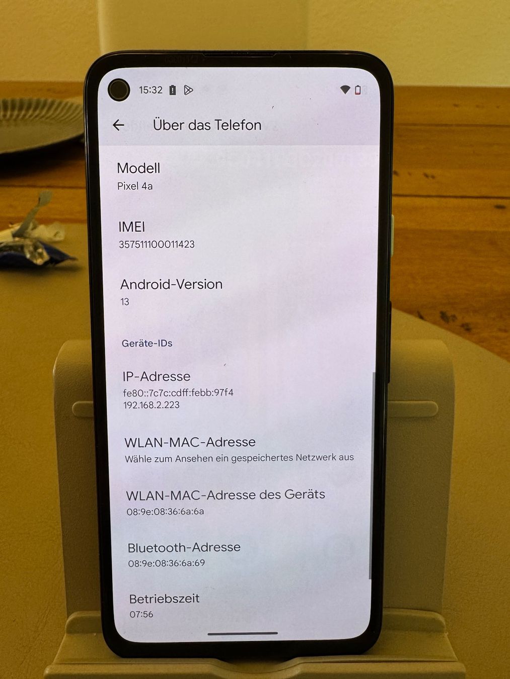 Google Telefoni cellulari / Smartphones: Google Pixel 4a  – Android 13 – Usato da Adliswil venduto da Busys 1