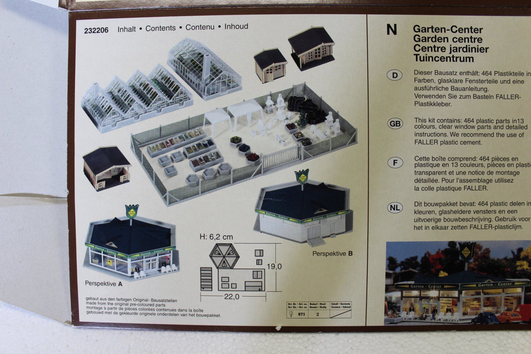Faller Modellini di ferrovie: Faller Gartencenter Spur N – Usato da Heimenschwand venduto da Aschi48 6