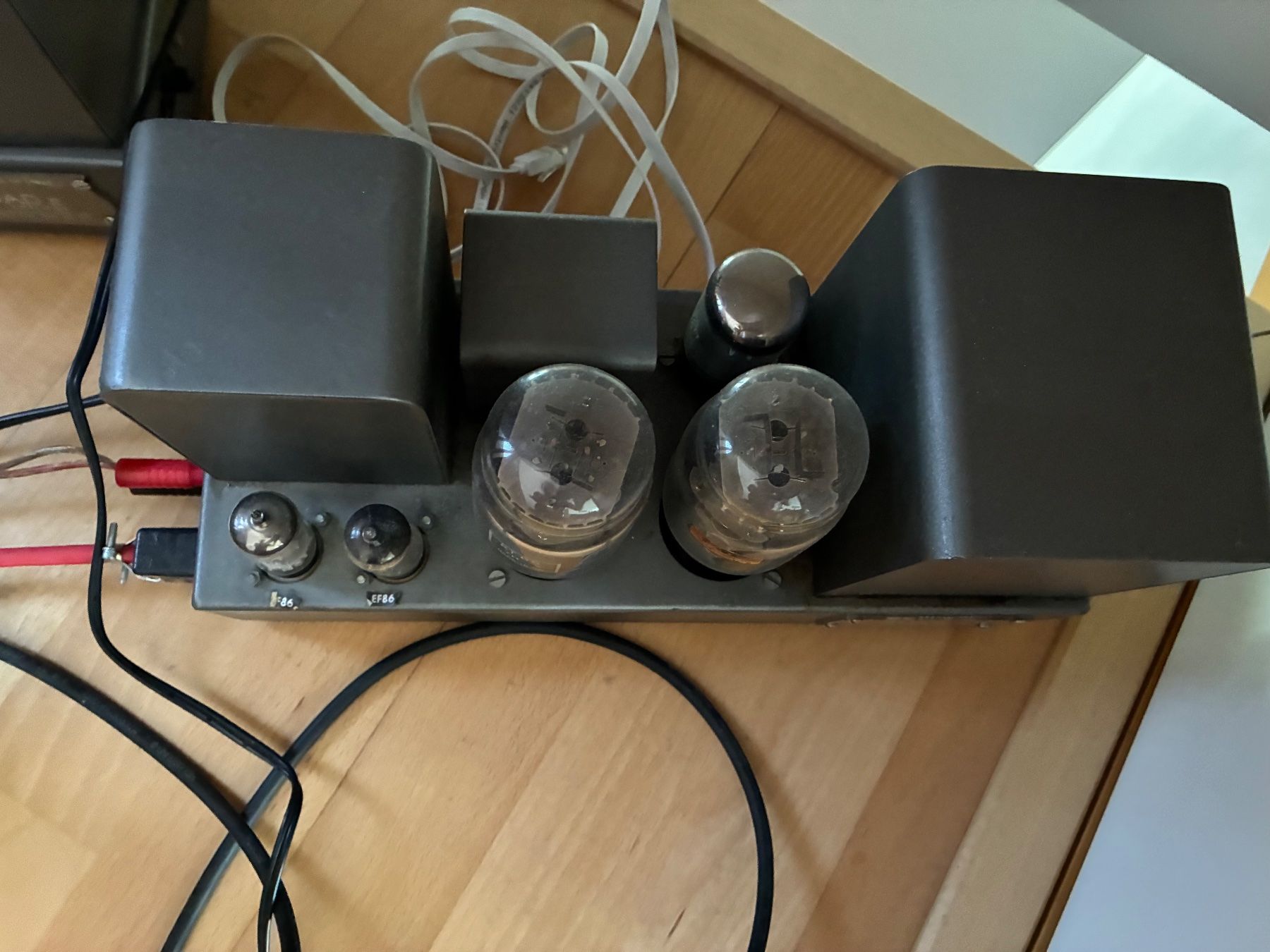 Quad Verstärker: Quad 57 ampli à tubes – Defekt aus Vétroz von Saraho 1