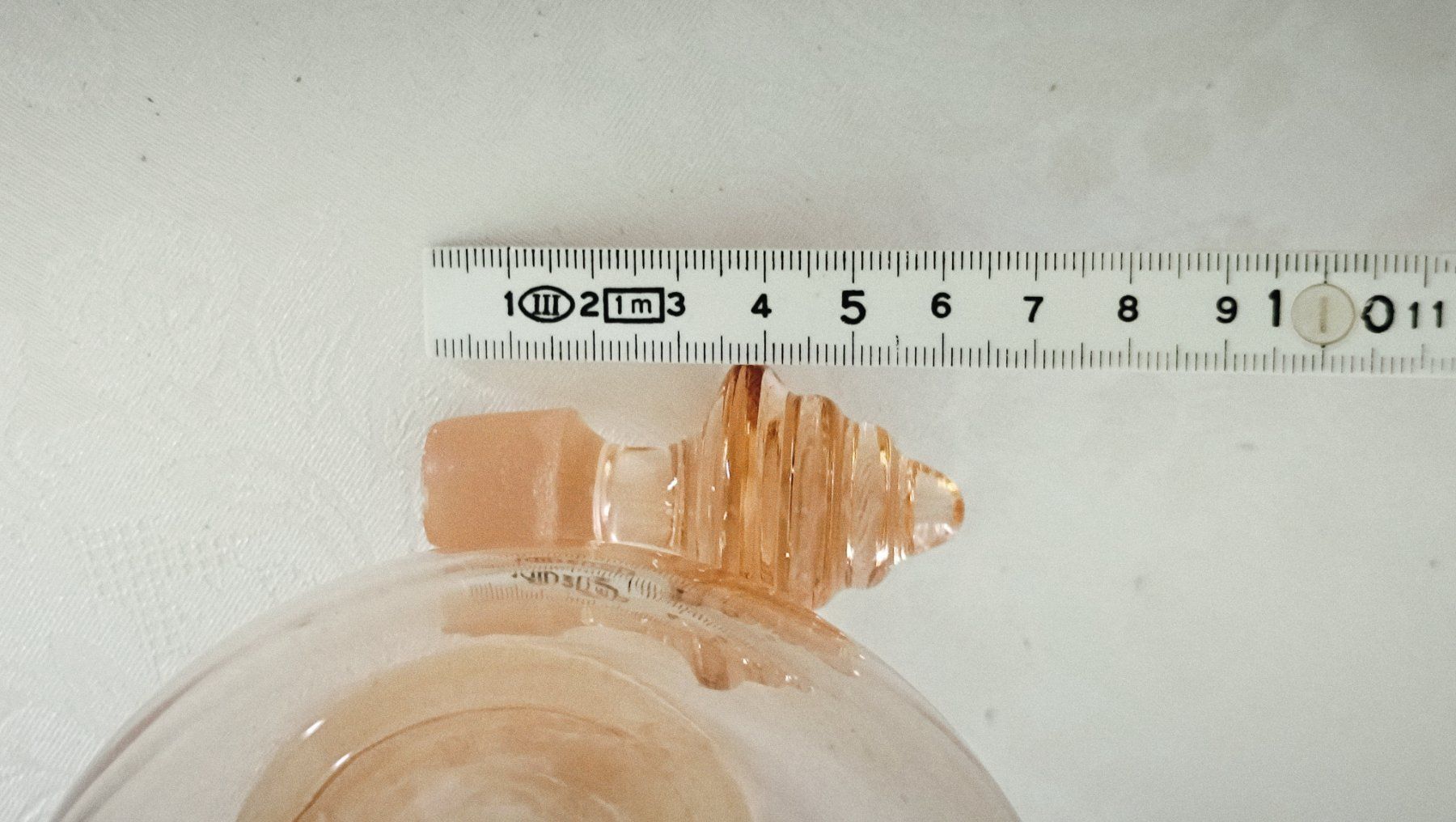 Bottiglie: Vintage Glas Flasche rosa – Usato da Zürich venduto da Jul69 3