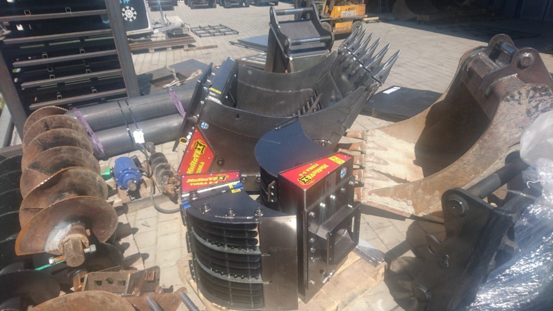 Escavatori: Hydraulische Siebschaufel für Bagger – Nuovo e nell'imballaggio originale da Beckenried venduto da 2D-BauAG 3