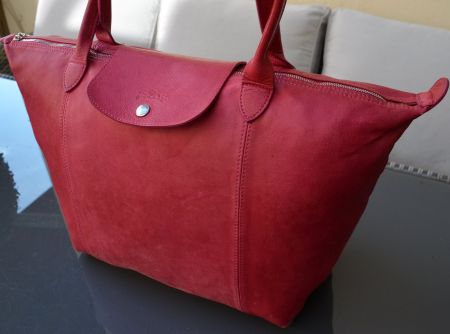 Tasche / Sac Longchamp Le Pliage L Leder / cuir