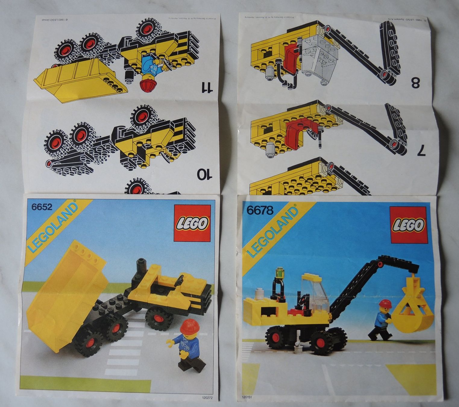 Lego Giocattoli: Pneumatic Crane  6678 + Construction Truck 6652 – Usato da Burgdorf venduto da ursla50 4