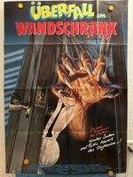 ÜBERFALL IM WANDSCHRANK! Horrorfilm Plakat Rarität! Top!