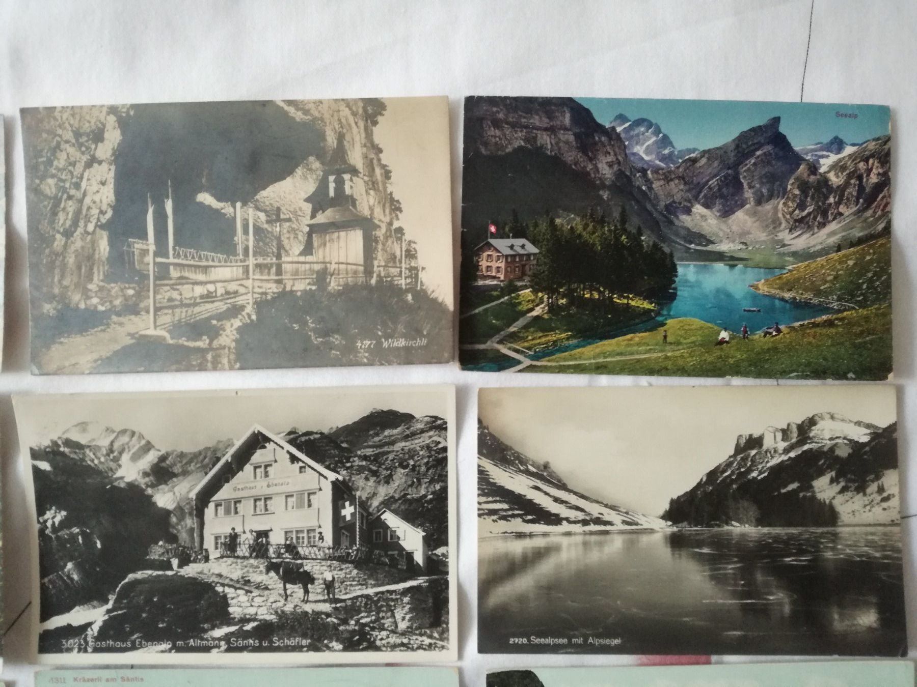 Cartoline postali: 16 AK Appenzell gelaufen Kleinformat – Usato da Zürich venduto da tol_b7c7 3