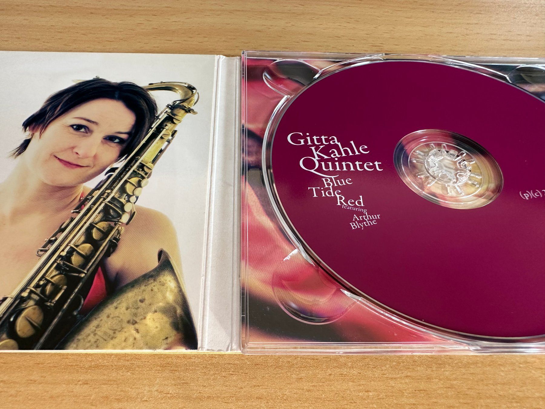CD: Gitta Kahle Quintet : Blue Tide Red – Usato da Rikon im Tösstal venduto da Alpenmutz 2