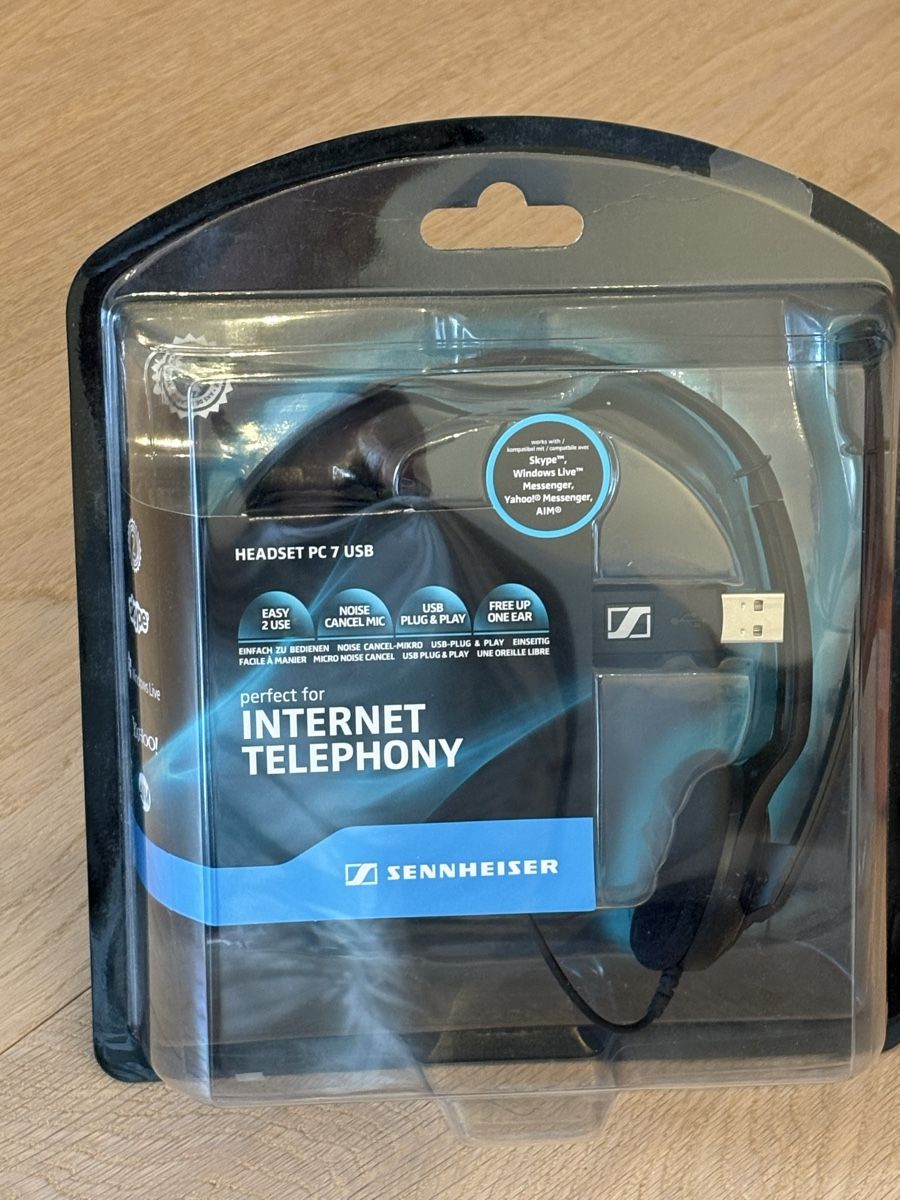 Sennheiser Casques audio: Sennheiser Headset PC 7 USB – Neuf avec emballage d'origine à Waltenschwil par ladydomino